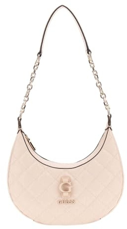GUESS Bessey Hobo Shoulder Bag Sand