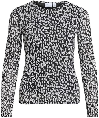 Vila Damen Vilarine O-Neck L/S Top - Noos Vilarine O-Neck L/S Top - Noos (1er Pack)