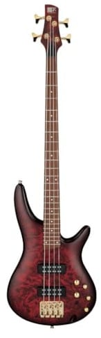 Ibanez Standard SR300EDX-WZM Wine Red Frozen Matte - E-Bass | Jatoba Griffbrett, Nyatoh Body und PowerSpan Dual Coil Pickups Weinrot Frozen Matt