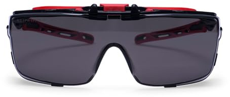 Portwest PR03 Wraparound Safety Glasses Lightweight Stylish Design Clear Lens Scratch Resistant Impact Resistant Comfortable Fit Worksite Eye Protection Certified PPE