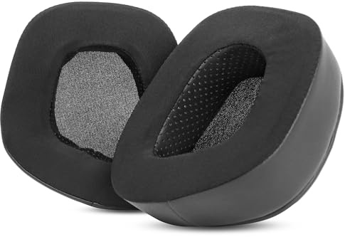 Void USB Ohrpolster Ersatzkissen Kompatibel mit Corsair Void/Void v2/Void Pro/Void Elite/Surround Wired & Wireless RGB USB Gaming Headset Ohrpolster mit Kühlendes Gel