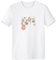 DIYthinker Ostern Religion Christentum Festival niedliches Rosa Hang gefärbtes Ei Herz-Blumen-Kultur Illustration Muster Rundhals Weißen T-Shirt Frühling und Sommer Tagless XX-Large Rosa/Weiss