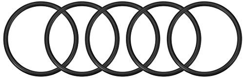 sourcing map 5 Stück O Ring Dichtungsringe 38 mm x 44 mm x 3 mm Metrische Nitrilkautschuk Dichtungsgummiring Gummi Ersatzdichtung für Sahnespender Poolpumpe Schnellkupplung Umfülladapter