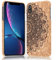 NALIA Kork Hülle kompatibel mit iPhone XR, Handyhülle Natur-Holz Look Handy-Tasche Cover Case, Dünn Ultra-Slim Hardcase Schutzhülle Etui, Backcover Bumper Handy-Tasche, Motiv:Cork Mandala