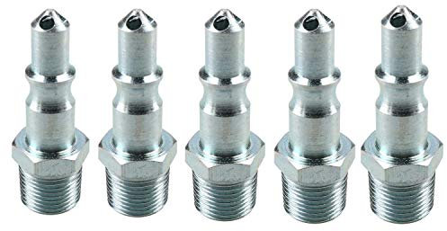 PCL 60 Series Adapter Stecker Außengewinde 3/8 Zoll BSP Luftschlauch Leitung Fitting ACA2661 x5