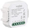 Double interrupteur & variateur connecté encastré à commandes vocales [Luminea Home Control]