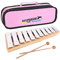 Sonor GP Glockenspiel Sopran für Kinder + keepdrum MB01PK Tasche Pink Rosa