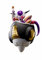Bandai – Dragon Ball Z – Sh Figuarts – Frieza First Form 11 cm, BAS60827, Mehrfarbig, One Size