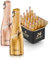 JustBe Gold & Rosé | Piccolo frizzante l Prickelnder Premium Weiss- & Rosé-Wein (Gold & Rosé, 24 x 0,2l)