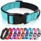 HEELE Dog Collar, Reflective Dog Collar, Soft Neoprene Padded Breathable Nylon Pet Collar Adjustable for Puppy Small Dogs, Sky-Blue, XS(20-30cm)