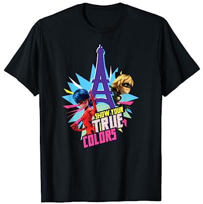 Miraculous Collection Ladybug et Chat Noir True Colors T-Shirt
