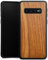 DeinDesign Premium Silikon Hülle kompatibel mit Samsung Galaxy S10 Handyhülle schwarz Case Holzoptik Lärche Holz