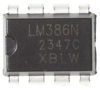 HUABAN 10 Stück LM386N LM386 DIP-8 Niederspannungs-Audio-Leistungsverstärker Op Amp