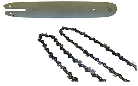 Profi C Sägeketten 3/8P 1.3 55 TG (2 Stück) + Führungsschiene -Schwert Typ 08 40cm
