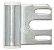 SIMONSWERK Türband Rahmenteil 11.309 Bandhöhe 38,5mm für DIN-Stahlzargen, Edelstahl