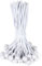 Akicderu Lot de 50 tendeurs en caoutchouc avec boule de 23 cm, avec boule de 50 tendeurs de bâche avec boule en caoutchouc pour tente, tente, bannière, pavillons (blanc 23 cm, 50)