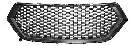 TOYOCC Auto Front Kühlergrille für Ford Edge 2015 2016 2017 2018, Frontstoßstange Radiator Grille, Racing Mittelnetz Grills, Auto Zubehör