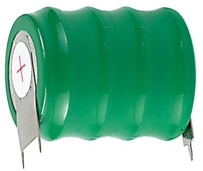 Pacco batteria Ni-Mh, 4,8V 330mAh, 3 pin, per circuito stampato