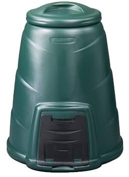 Original Organics Kompostkonverter mit Bodenplatte, 220 l, Grün