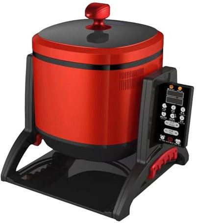 forplubossmmp 2200W Automatic Cooking Machine 360° Stir Fry Machine - 7 Levels Fire Power, 6L Capacity Food Processor & Slow Cooker - LED Control Panel, Electric Multicooker - Detachable Top Cover