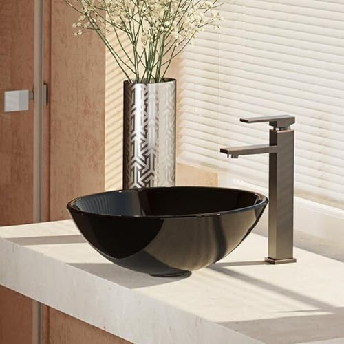 Ovales Handwaschbecken, Badezimmerwaschbecken aus Acryl, 399,1 X 288,9 X 141,9 Mm, Arbeitsplatten-Installation, Wohnmobil-Boots-Küchenspüle mit 50-mm-Abfluss, Ovales Waschbecken