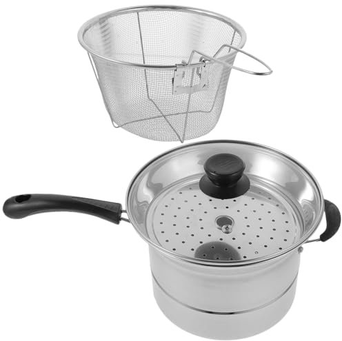 SHOWERORO Multifunktionstopf Heiztopf Nudeln Küchenbedarf Aus Robustem Material Einfache Bedienung Platzsparend