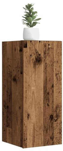 LAPOOH TV-Schrank Altholz-Optik 30,5x30x60 cm Holzwerkstoff, TV Lowboard, Fernsehschrank, Fernsehtisch, Fernseher Schrank, TV Sideboard, TV Board, TV Cabinet, TV Bank, TV Kommode - 856390