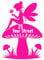 Pack of 3 Fairy & Mushroom Waterproof Wheelie Bin Stickers - Cute Garden Accessories - Number Sticker - Door - Stick On Numbers (Pink)