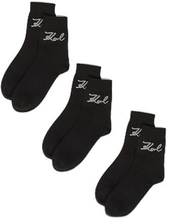 KARL LAGERFELD Damen K/Signature Logo Sock (3 Pack)
