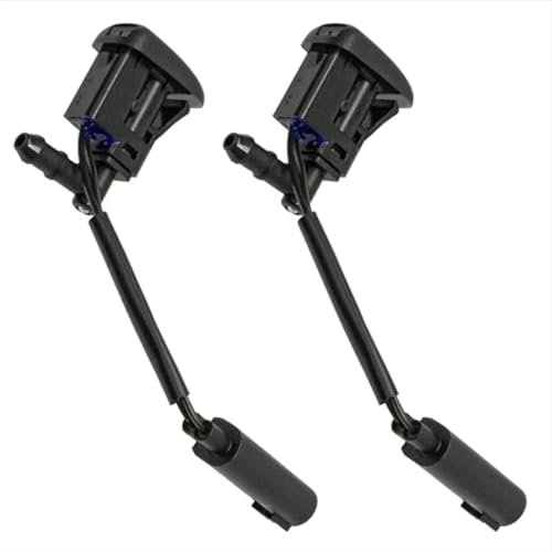 AXTAZS Compatible con X3 X5 E83 LCI E53, Limpiaparabrisas Delantero Y Trasero, Boquillas para Limpiaparabrisas, Kit De Pulverización OEM: 61667110851 Parabrisas Lavaparabrisas