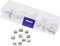 KOMBIUDA Adaptateur USB Femelle Micro USB 50 Pièces Connecteurs à Souder pour Réparation Prises en Cuivre Kit Complet 10 Combinaisons pour Électronique et Mobilité Pratique et Solide
