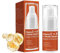 Vitamin C + E Serum für Gesicht, für Strahlenden Teint, Antioxidative Intensivpflege gegen Fältchen und Dunkle Flecken, Leichtes Serum mit Aufhellender Wirkung für Gleichmäßigen (30ml, 1pc)