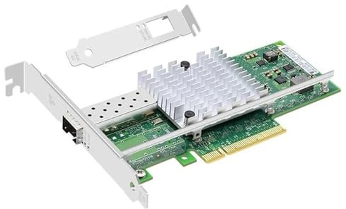 Carte réseau Ethernet 10 Gigabit X520-SR1/SR2, Adaptateur réseau à Port SFP+ Simple/Double(1 PCS X520-SR2)