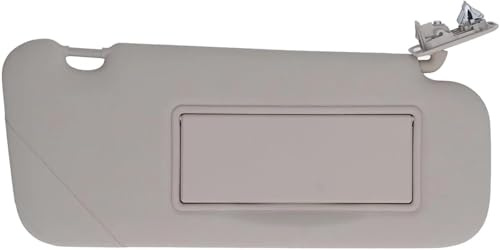Juego de Visera Solar Parasol Interior Gris para Peugeot 308 2011-2016 408 2010-2014(Right)
