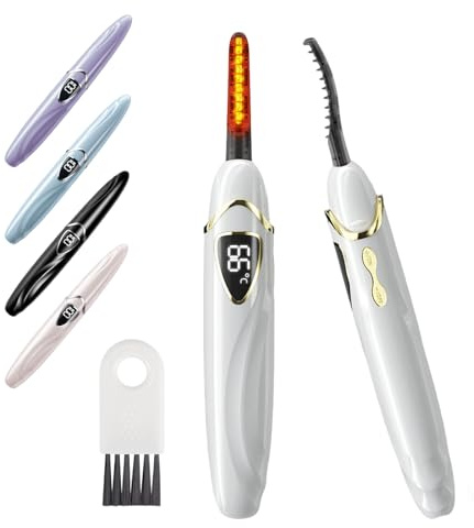 Heated Wimpern Curler Wimpernzange beheizbar, runpeak S600 beheizbare Wimpernzange mit präziser Temperaturregelung, Verbrühungsschutz & Auto-Off für langanhaltenden natürlichen Schwung