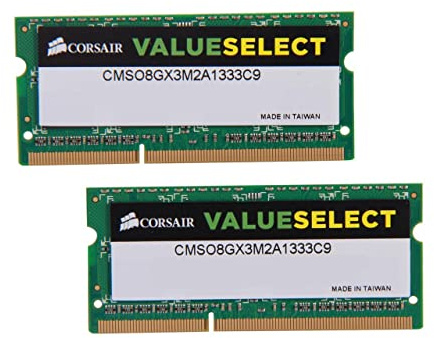 Corsair Performance Memory Kit CMSO8GX3M2A1333C9 DDR3 8 GB