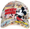 Disney Damen Schwarz und Weiß Baseballkappe, Multi, Einheitsgröße