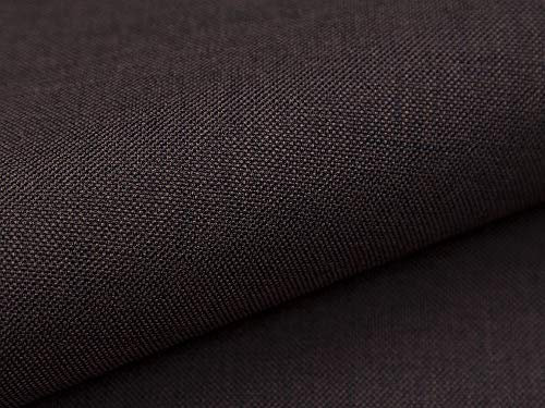 10 Meter Polsterstoff Lux 13 Braunschwarz
