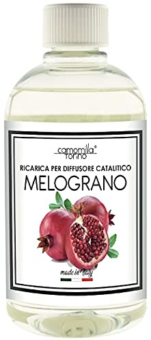 Ricarica Profumo 500 ml per Lampada catalitica 25 fragranze.Italy. (Melograno)