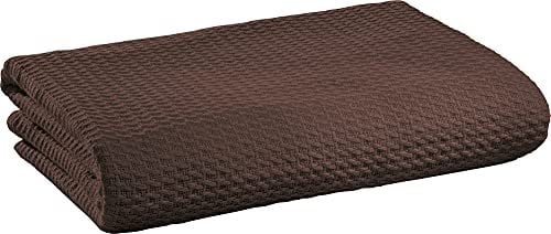 Erwin Müller Sommerdecke, Baumwolldecke Espresso Größe 150x200 cm - luftig-leicht, weiche Qualität, sehr angenehm - 100% Baumwolle