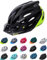 meteor Fahrradhelm Herren Damen Kinder-Helm rollerhelm mädchen kinderfahrradhelm rennradhelm Mountainbike Inliner skaterhelm fahradhelm Scooter Jungen Bike Helmet M 55-58 cm Black/Green