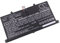 vhbw Akku kompatibel mit Dell CFC6C, D1R74, Venue 11 Pro Keyboard Dock kabellose Tastatur (3200mAh, 7,4V, Li-Polymer)