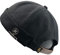 Herrenmütze, Dockermütze, Beanie, Matrosenmütze, Arbeitermütze, Rollmanschette, Retro, randlos, verstellbar, Ahornblatt-Schwarz, Einheitsgröße