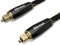 bivani Cable de fibra óptica Toslink de 3 metros, S/PDIF HQ, cable de audio óptico digital, conectores dorados, aleación de zinc, tejido de nailon, serie Elite 3M