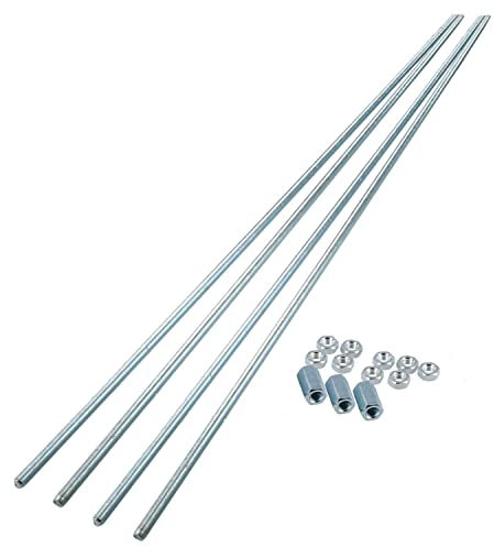 AB Tools Anhängerkupplungs-Set für Wohnwagen, 4 m, M10 Universal