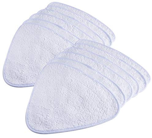 LTWHOME Ersatz Mikrofaser Mop Pads Passend für Vileda 100 Hot Spray und Steam Mop (12 Stück)