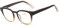 Unisex Lesebrille, Big Lesebrille, Unisex Mode, Brillen, Anti Blaues Licht Blocking, Überanstrengung Der Augen Gläser Lesen, Anti-UV (Color : Brown, Size : 1.0)