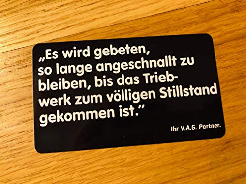 ES Wird GEBETEN Aufkleber Sticker Retro Youngtimer Oldschool OEM Innen Selbstklebend Kult Mi490