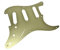 KAISH 8 Löcher Metall Aluminium eloxiert Vintage Stil ST/Strat SSS Pickguard Gitarre Pick Guard Schlagbrett Schlagbrett für USA/Mexiko Stratocaster/Strat Gold