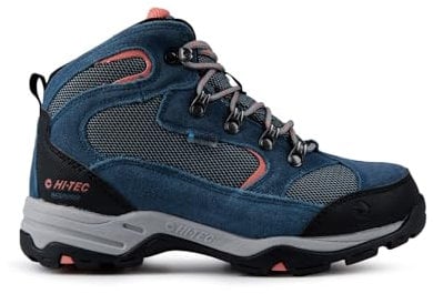 HI-TEC Womens Tec Storm Waterproof Walking Boot Boots Blue/Light Blue 6 (39)